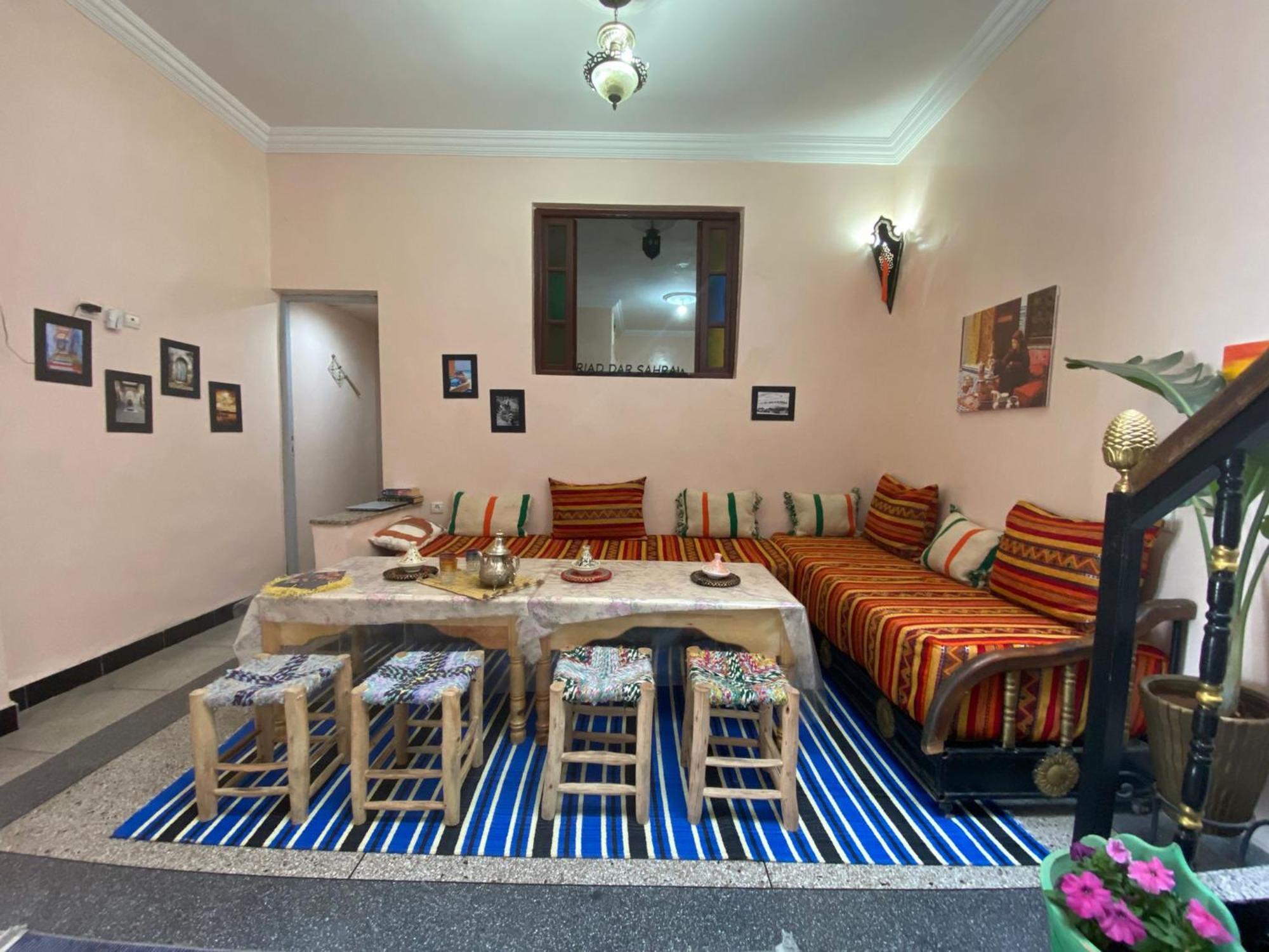 Riad Dar Sahrawi Marrakesh Buitenkant foto