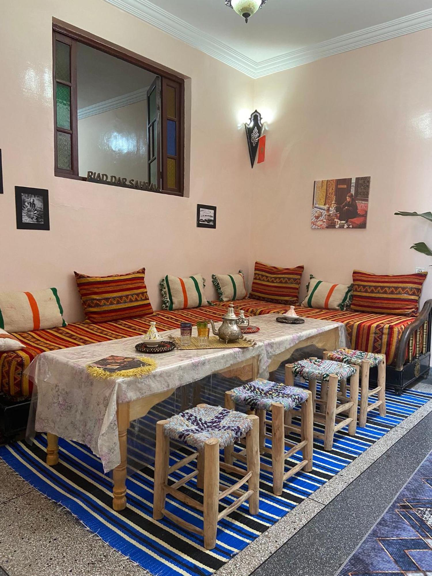 Riad Dar Sahrawi Marrakesh Buitenkant foto