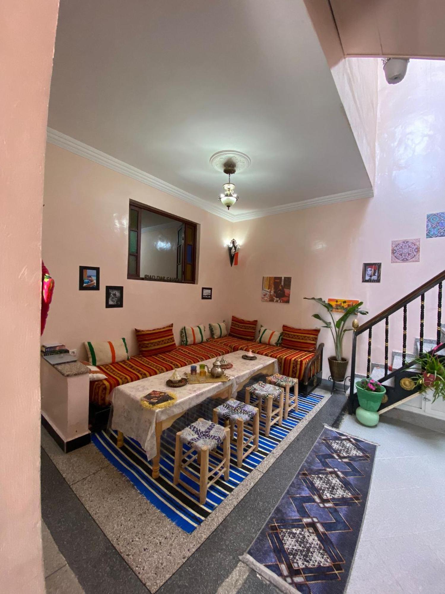 Riad Dar Sahrawi Marrakesh Buitenkant foto