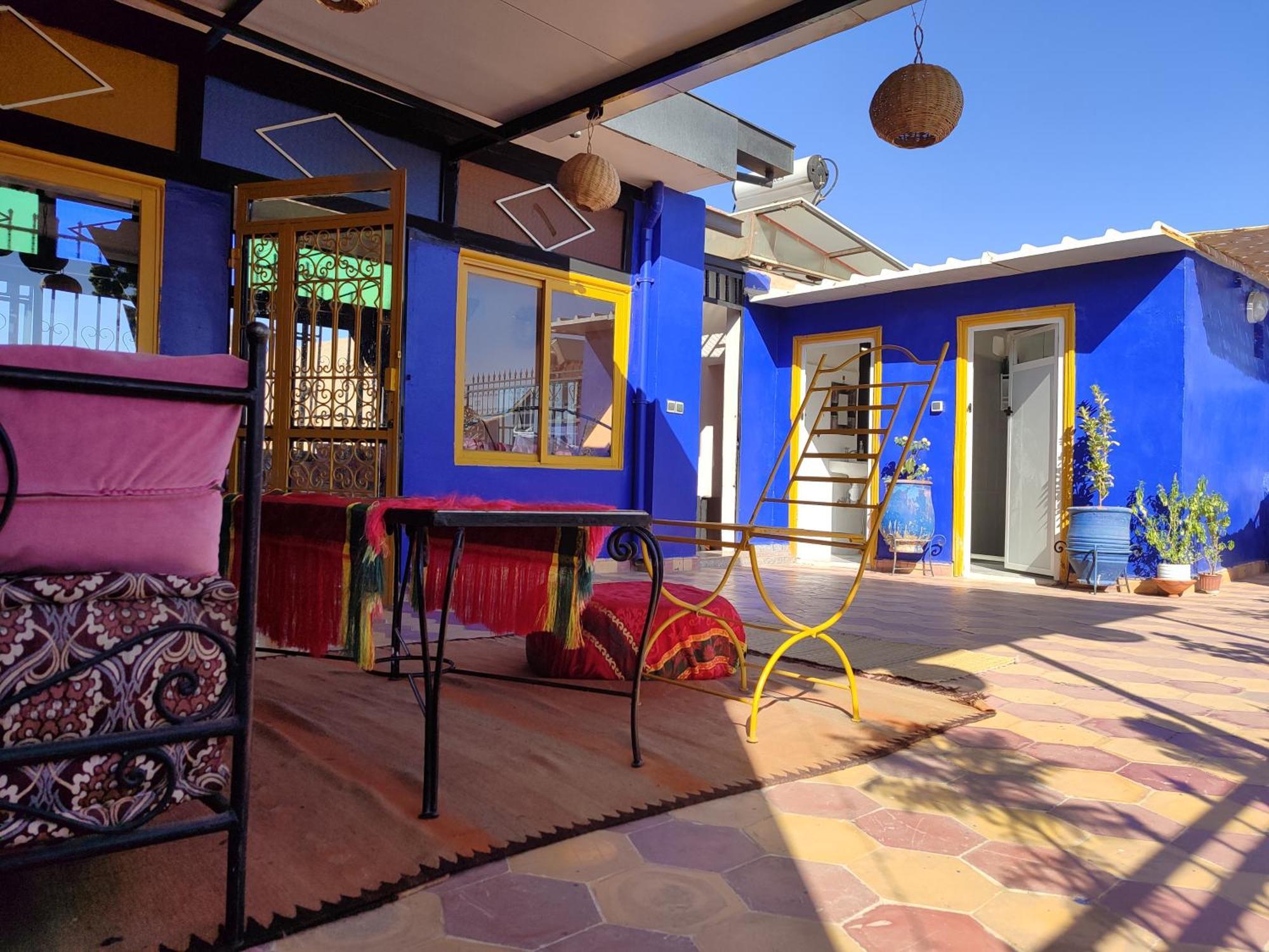 Riad Dar Sahrawi Marrakesh Buitenkant foto