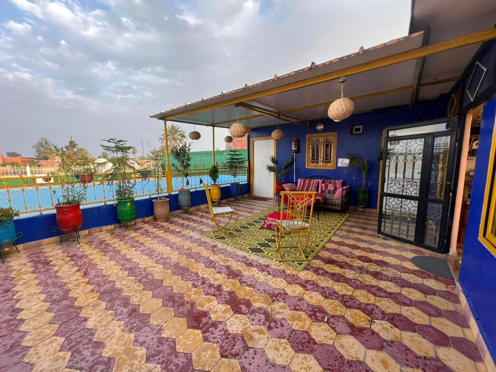 Riad Dar Sahrawi Marrakesh Buitenkant foto
